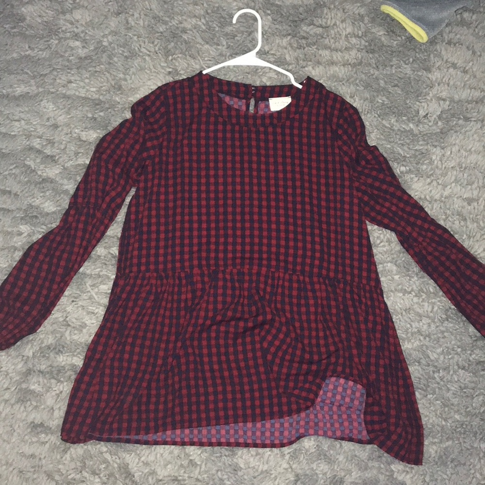 Peplum Dress Shirt